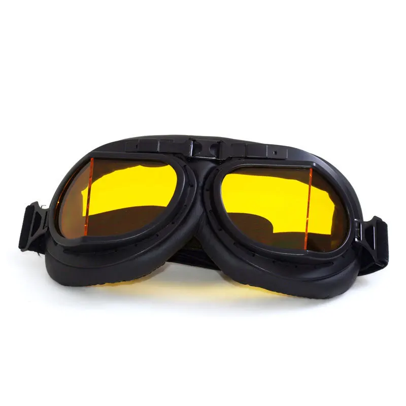 Производители Harley Goggles Ретро Второй мировой войны очки Harley Goggles для мотоцикла ветрозащитные песочные рабочие очки все черные коробки