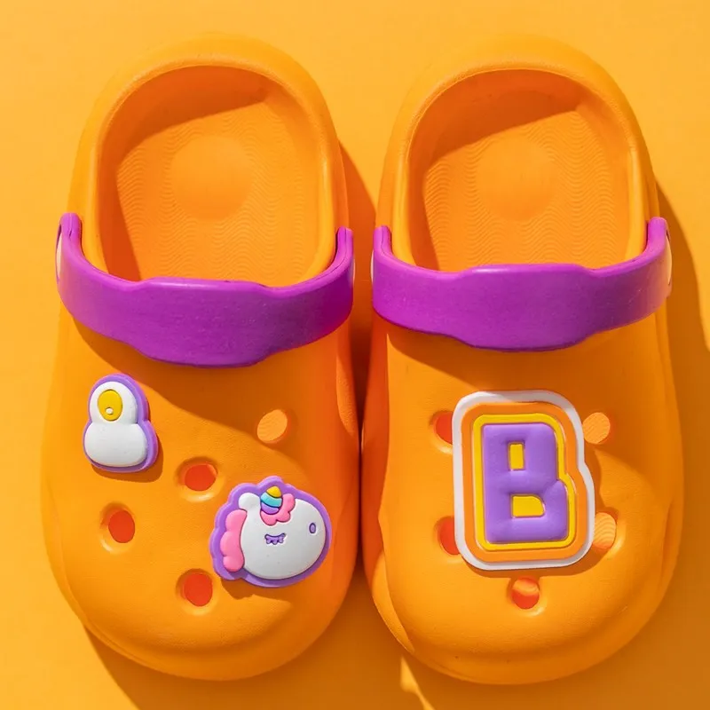 Summer Kids Shoes 2021 Cute Cartoon Beach Children Sandals Boys Girls Baby Gladiator Sandals Casual Soft Hollow Out Shoes Eva girls shoes Children's Shoes