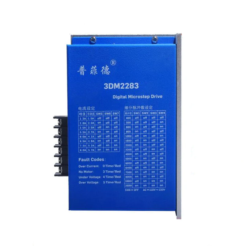 110 трехфазный шаговый двигатель 220V 110BYG350D крутящий момент 20N M+ Драйвер 3DM2283