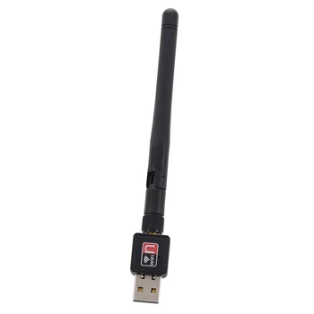 

Mini 150M USB WiFi Wireless LAN 802.11 n/g/b Adapter with Antenna