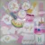 Rainbow Unicorn Birthday Party Tableware Set plates Cup Kids Favor Unicorni led light wedding Baby Shower Party Decorations