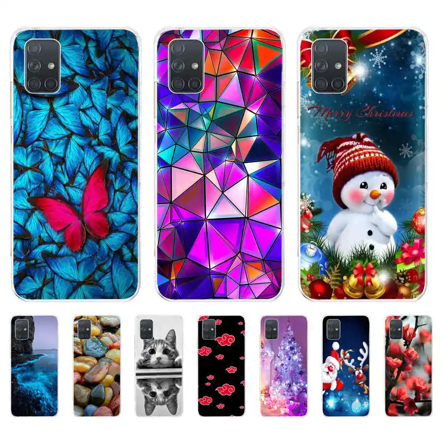Per Samsung Galaxy A71 Custodia Cover Morbida Per Telefono In Silicone Per Samsung Galaxy A71 Custodia Coque Paraurti Per Galaxy A 71 Capas