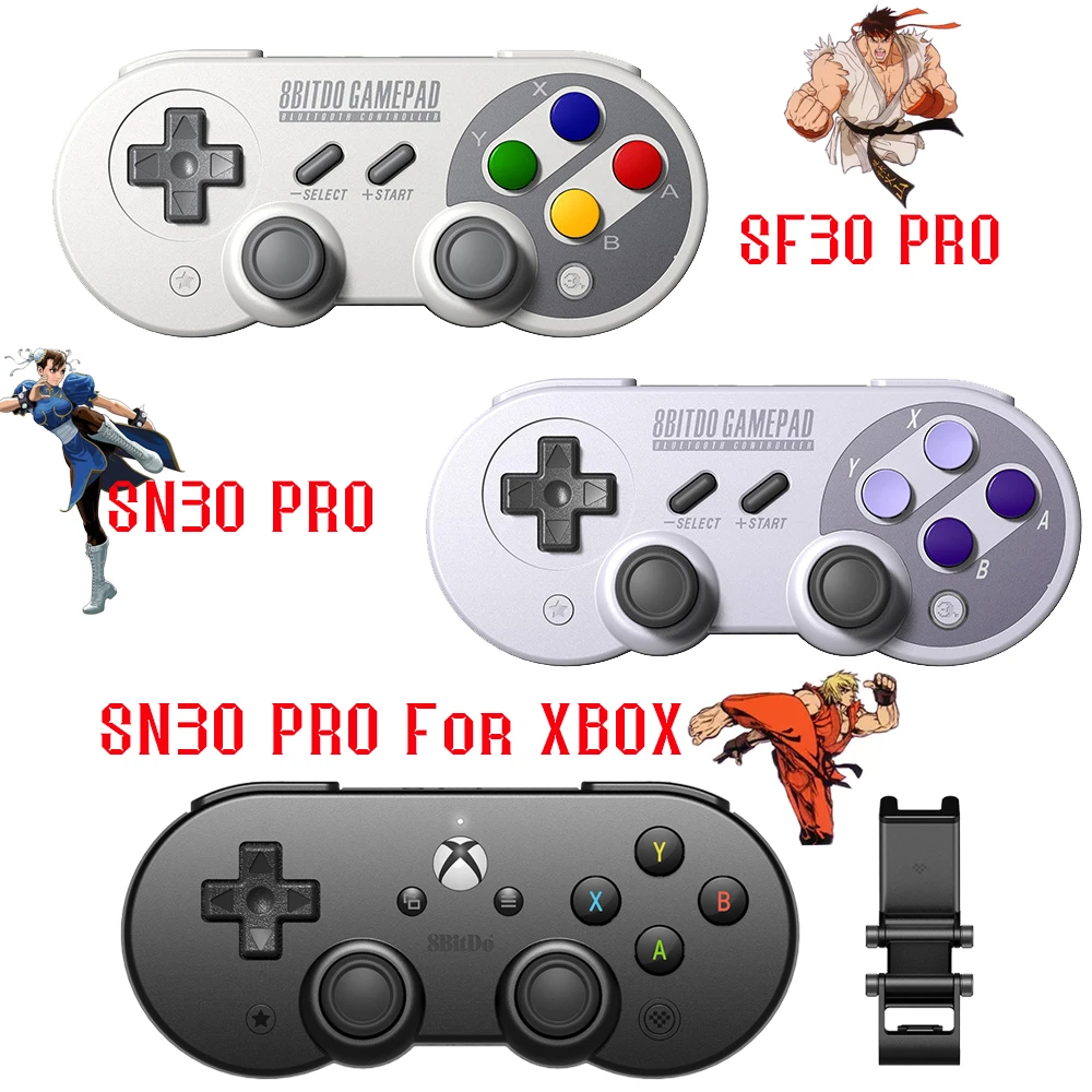 8bitdo Gamepad For Nintendo Switch Android Controller Joystick Wireless Bluetooth Game Controller Sf30 Pro Sn30 Pro Gampad Gamepads Aliexpress