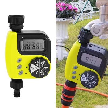 

Automatic Garden Watering Timer Irrigation Controller Plastic Programmable Automatic Electronic Hose Faucet Autoplay Water Timer