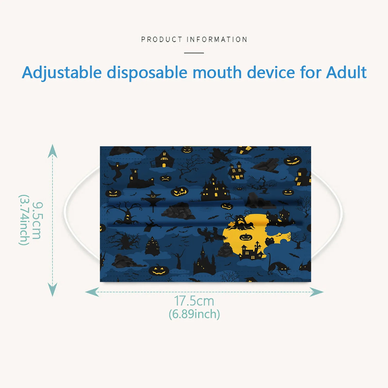 Рисунок 6 - одноразовые маски для Хэллоуин