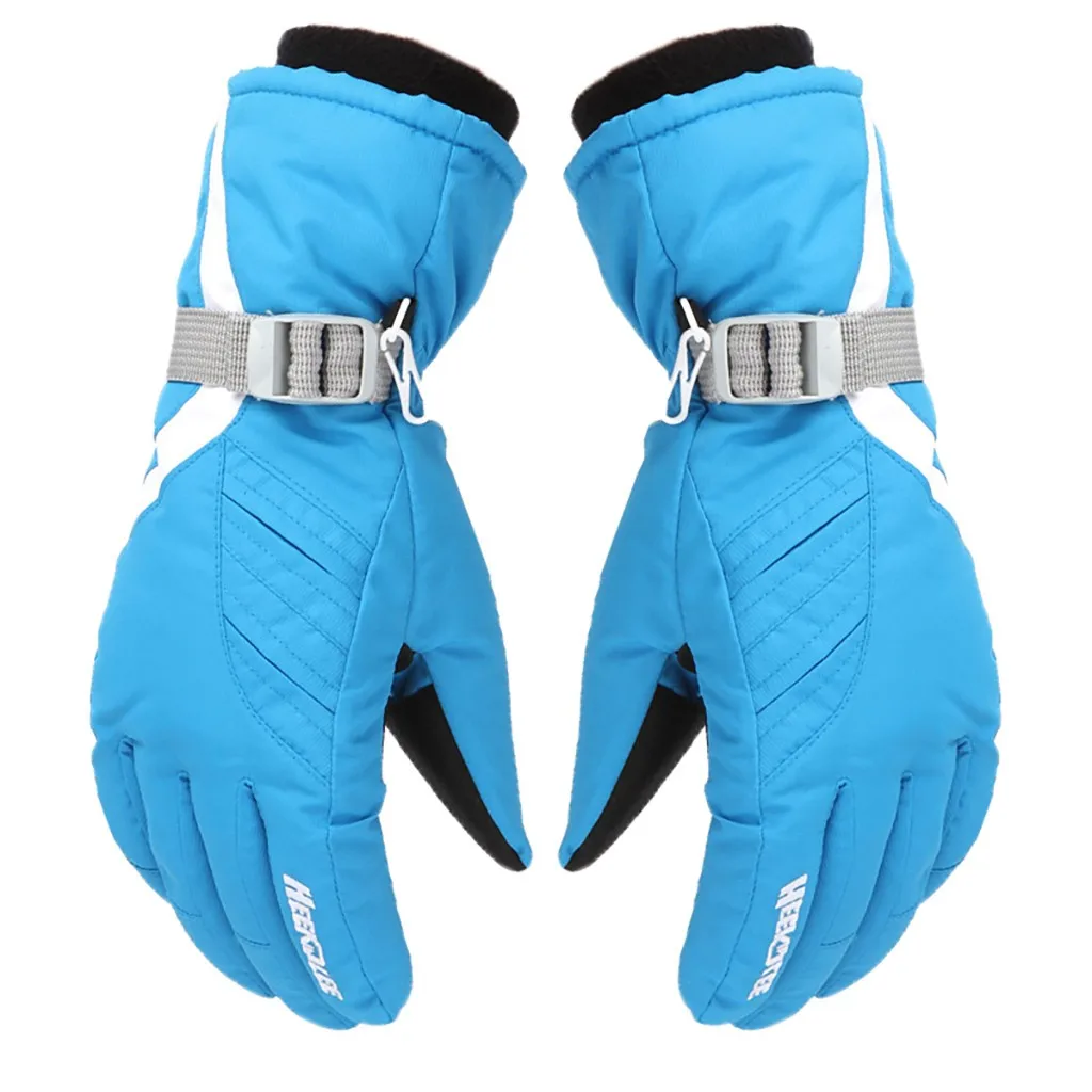 Утепленные зимние лыжные перчатки для холодной погоды, женские теплые водонепроницаемые ветрозащитные Утепленные зимние лыжные перчатки для холодной погоды для женщин Kee