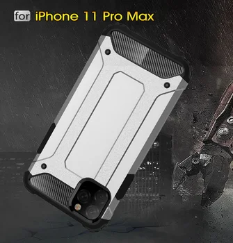 

20Pcs Shockproof TPU+PC Armor phone Case For iPhone SE 2020 6 6S 7 8 Plus X XS 11 Pro MAX XR Protective Back Coque