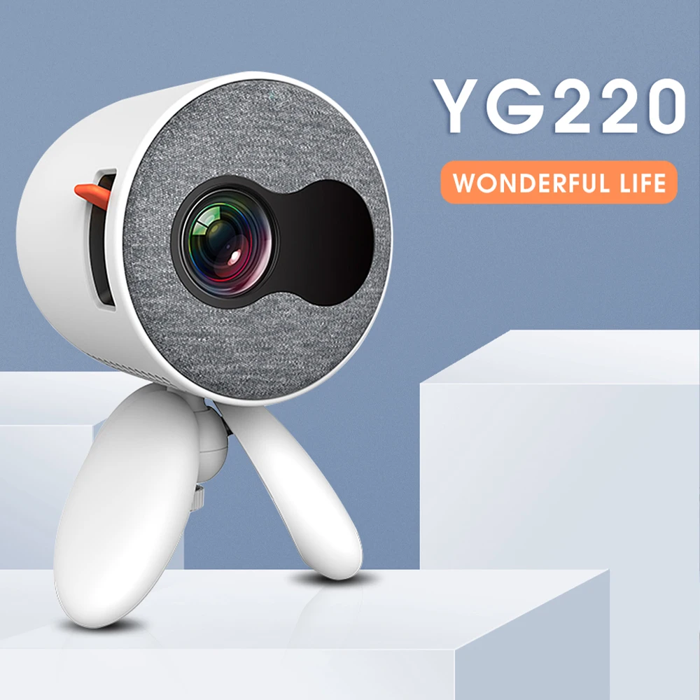 

YG220 Projector Home Mini Mini LED Portable HD Projector EU
