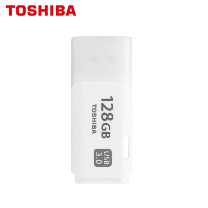 TOSHIBA USB 3,0 Флешка TransMemory U301 32 Гб 64 Гб 128 ГБ белая карта памяти флэш-диск для ПК