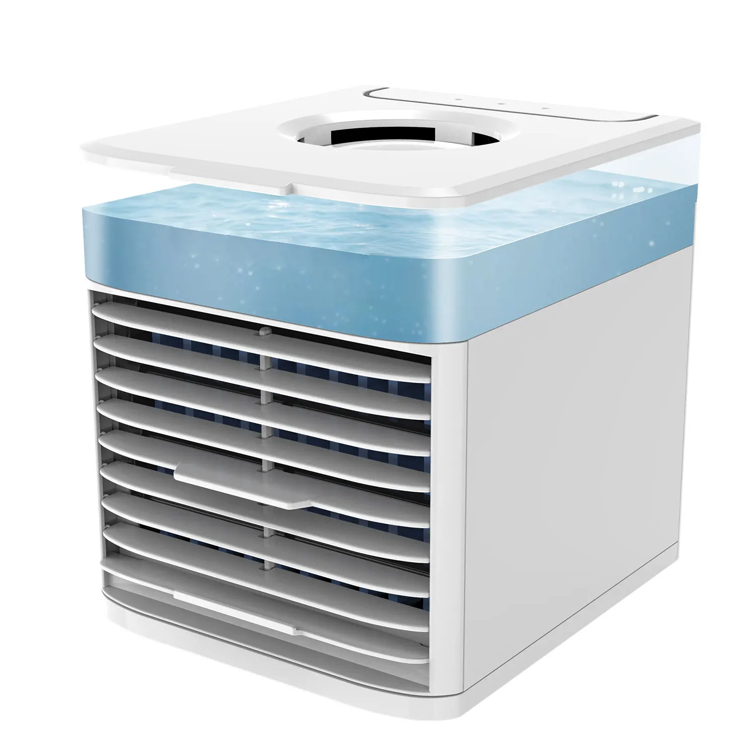 Portable Air Conditioner With UV Germicidal Lamp USB Air Cooler Fan Multi Function Humidifier Purifier Mini Air Conditioning