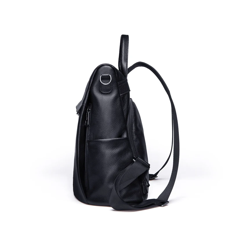 ZOOLER Genuine Leather Backpacks Women Luxury Soft Real Cow Leather Backpack for Girls  Solid Quality Female Designer bags#YC209
