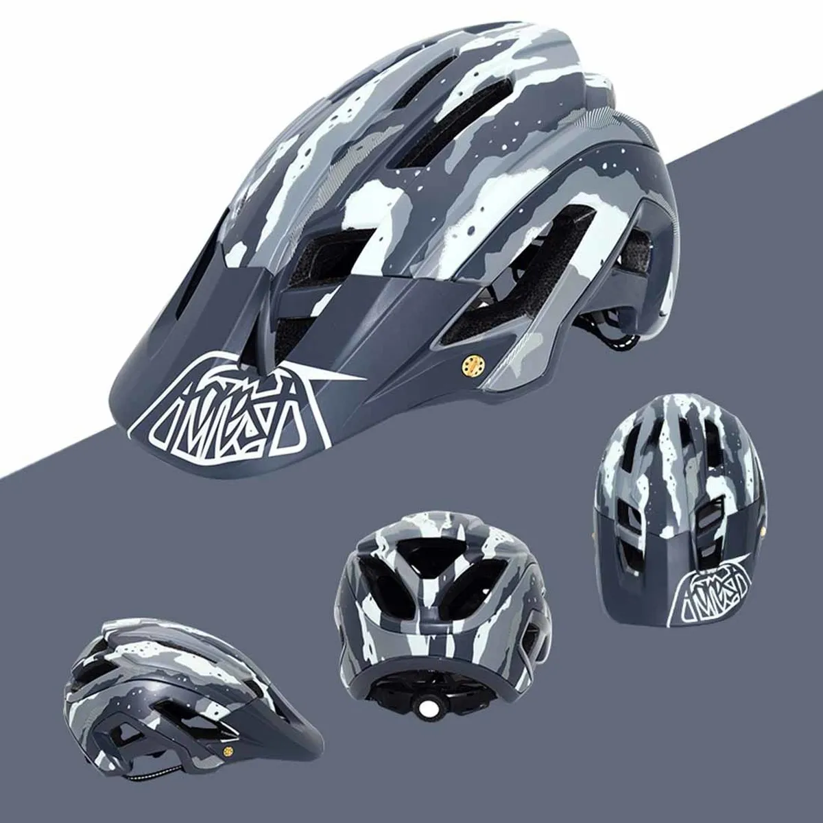 

EUSIX Cycling Helmet Adult Bicycle Helmet BMX Series A Integrated High Strength Cross-border Downhill Jungle