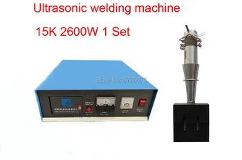 

15K 2600W Ultrasonic Welding Machine Seal Spot Plastic Earloop Inverter Transducer Generator Horn Rod Gun Ultrasound Sonic 15K