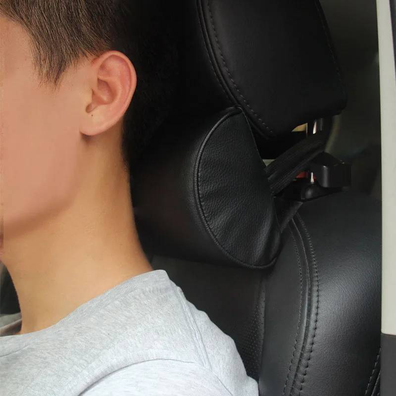 Автомобильная подушка под шею для Honda Accord из искусственной кожи на подголовник