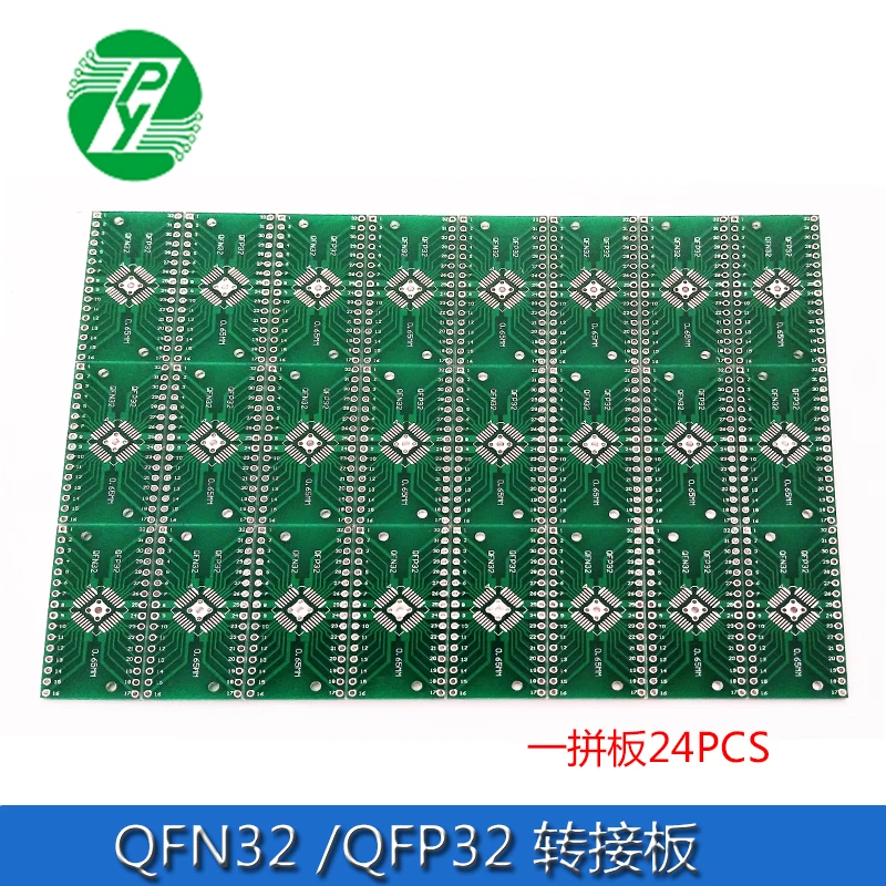QFN32 QFP32 плата адаптера SMD для DIP 0,8/0,65 мм Pitch плата адаптера