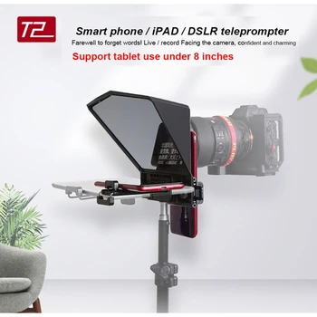 

Teleprompter for Canon Nikon Sony Camera DSLR Photo Studio for iPad Smartphone Interview Teleprompter Video Camera