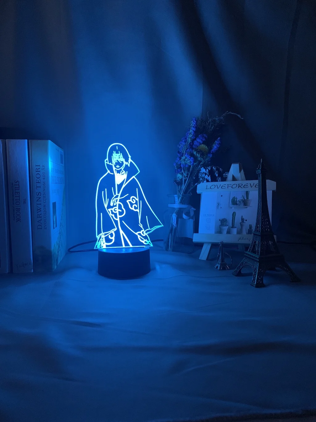 3d ночной Светильник Itachi Uchiha, СВЕТОДИОДНЫЙ Красочный ночной светильник для украшения дома, классный подарок на день рождения для детей, ночник Наруто