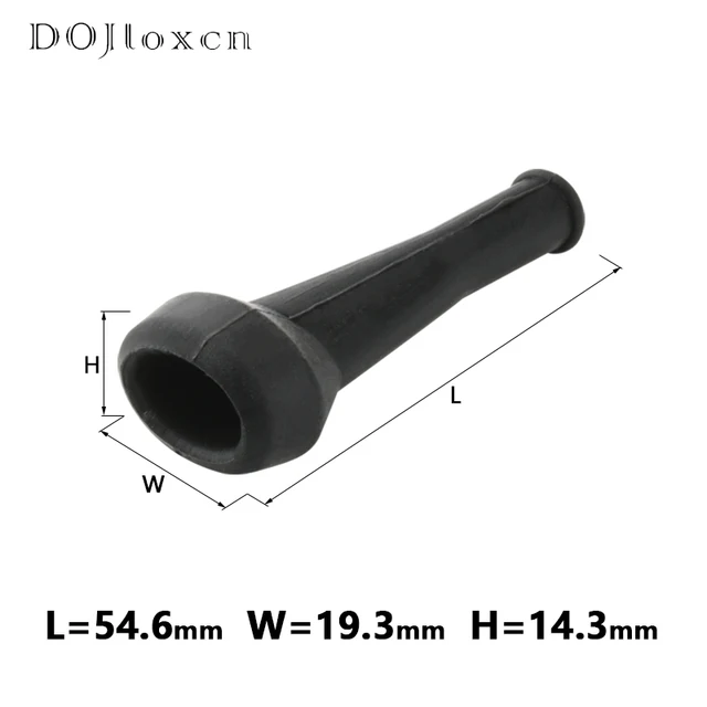 5 Pcs 2/3/4/5/6 Pin Waterproof Automotive Wire Cover Rubber Boot Cap For Amp Tyco Connector Series DJ7021-1.5 2p