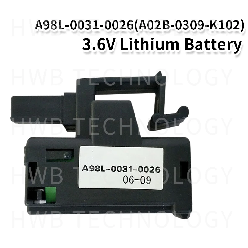 2 шт A98L-0031-0026 a02b-0309-k102 A02b-0309-k102 3V FANUC PLC ЧПУ литий Батарея батареи