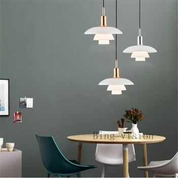 

New Nordic Designer Pendant Lights 3/4 Glass Loft Hanging Lamp for Living Room Bedroom Kitchen Home Decor Suspension Luminaire