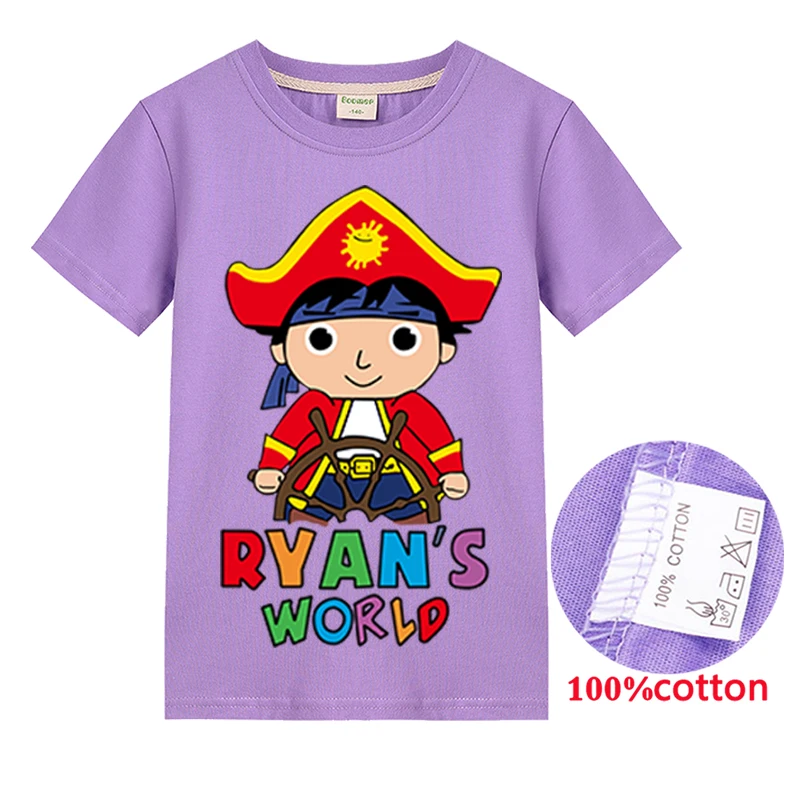 Новинка; детская одежда с принтом «Ryan Toys Review» толстовки для мальчиков топы для девочек; Пальто с героями мультфильмов футболки Детские костюмы; детская футболка с длинными рукавами; gormiti - Цвет: T1299