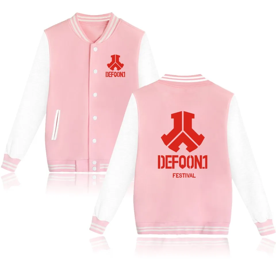 Модный бренд LUCKYFRIDYF Defqon 1 бейсбольная куртка с капюшоном мужская Толстовка Повседневная электронная музыкальная толстовка мужская толстовка хип-хоп