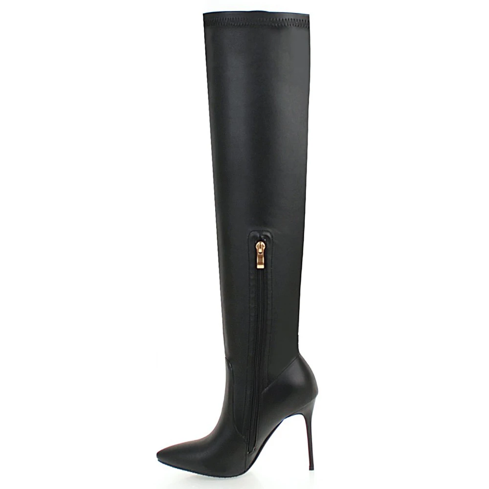 Ladies Sexy High Heels Over The Knee Boots Women Thigh High Boots Spring Autumn Long Shoes Botas Altas Mujer Sobre Rodilla