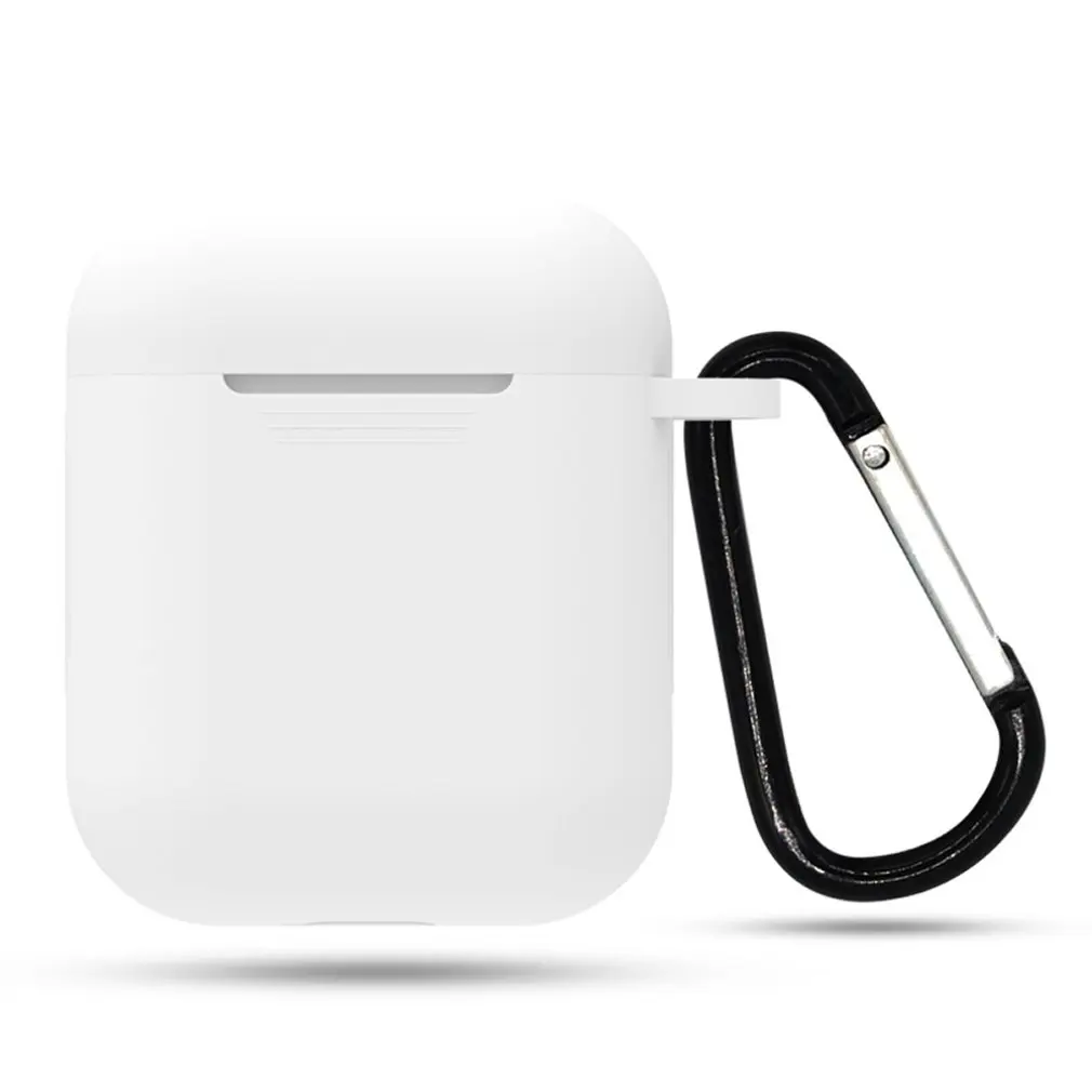 Pizzarra чехол s для Airpods 2nd роскошный защитный чехол для наушников для Apple airpods2 Air pods 2 противоударный чехол с крючком - Цвет: Красный