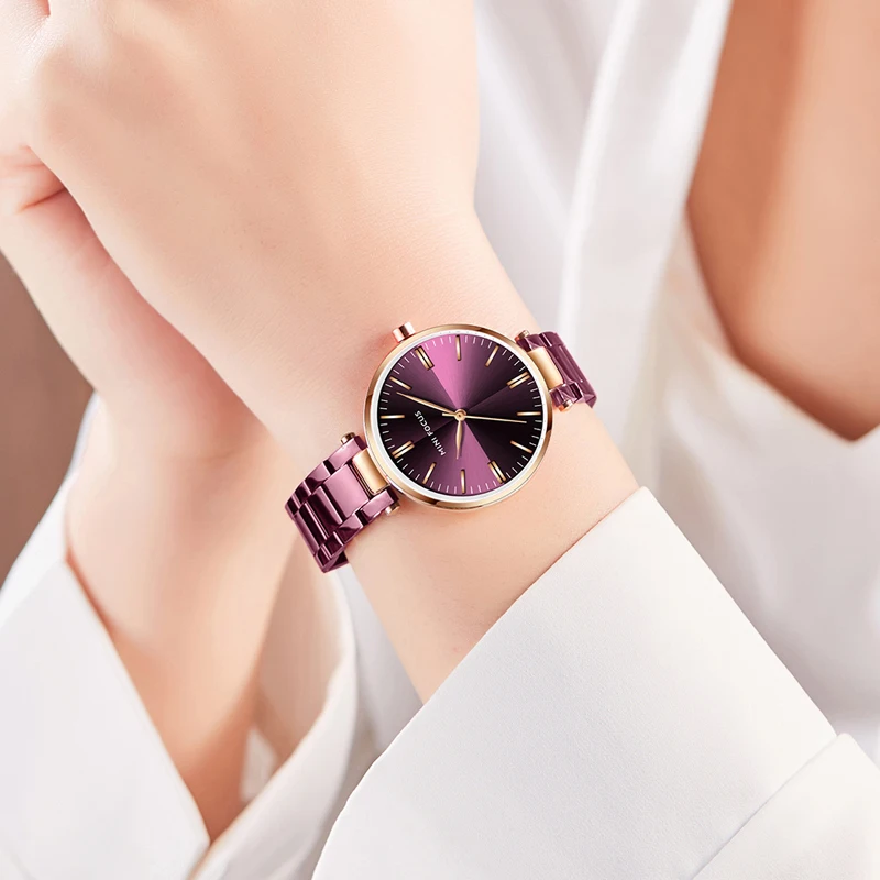 Мини фокус известный бренд Кварц Часы Reloj Mujer роскошные женские модные повседневные часы из нержавеющей стали женские аналоговые часы водонепроницаемые