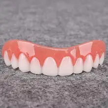 Белый зуб паста Моделирование игрушки Силиконовые Моделирование зубная скобка место кукла игрушка «Доктор» Аксессуары