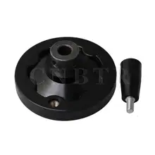 CNBTR ручное колесо 80 мм Диаметр отверстия 10 мм с винтом M6 для фрезерного станка