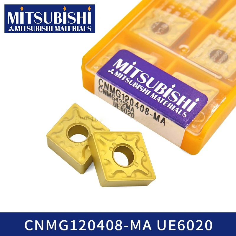 MITSUBISHI CNMG 120408 CNMG120404-MA CNMG120408 CNMG120412 CNMG120416 CNMG160608 VP15TF UE6020 токарный станок вставки карбида фрезерный станок с ЧПУ