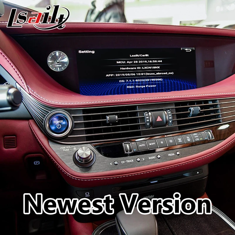 Видеоинтерфейс Lsailt PX6 Android 9 0 LS600h LS460 2013 19 с Carplay Youtube Netflix LX570 ES350h|GPS для транспорта| |
