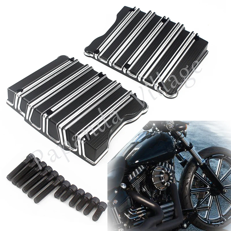 Чехол для мотоцикла с верхней крышкой Harley Twin Cam 99-17 Softail Fat Bob Deluxe Heritage Springer Road Glide