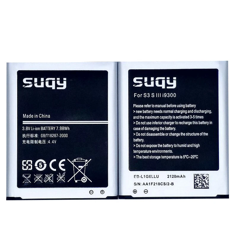 EB-L1G6LLU сменная батарея для samsung Galaxy S3 i9300 i9305 i747 i535 L710, аккумулятор NFC для телефона samsung