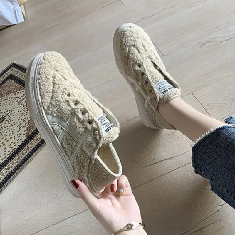 Большие размеры женская обувь Новинка 2019 года сезон осень-зима хлопковая на