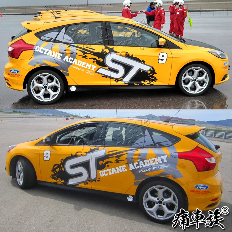 Ford FOCUS наклейки на Автомобильный кузов фокус модификация автомобиля внешний вид декоративные наклейки