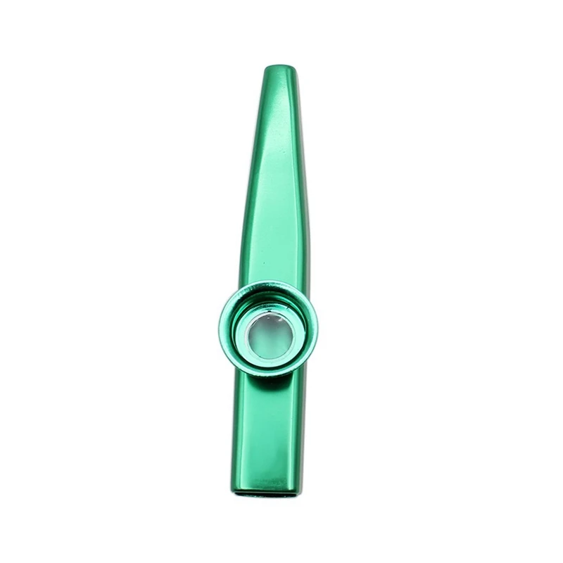 Прямая поставка-kazoo алюминиевый сплав металл с 5 шт. Подарочная диафрагма для флейты для детей меломанов - Цвет: A5