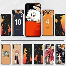 Anime Haikyuu housse de téléphone Pour Samsung S6 S7 bord S8 S9 S10 e plus A10 A50 A70 note8 J7 2017(China)