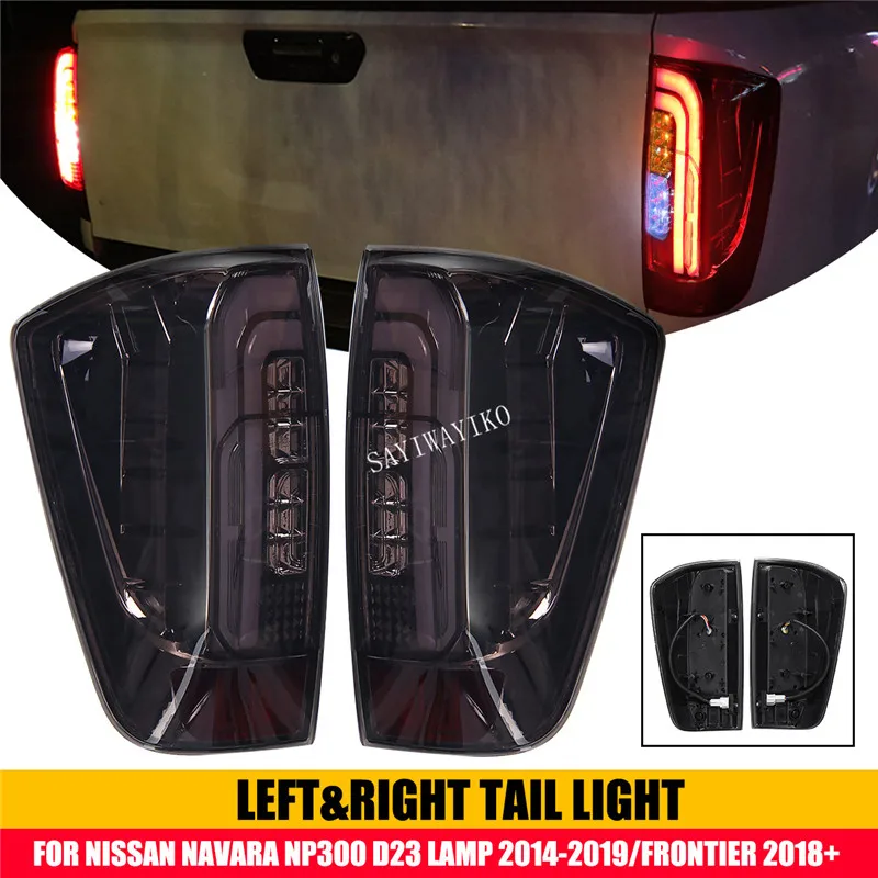 

LED TURN SIGNAL AUTO EXTERIOR LED REAR PARKING REVERSE DAY LIGHTS TAIL LAMPS FIT FOR NISSAN NAVARA NP300 2015-2019 PICKUP