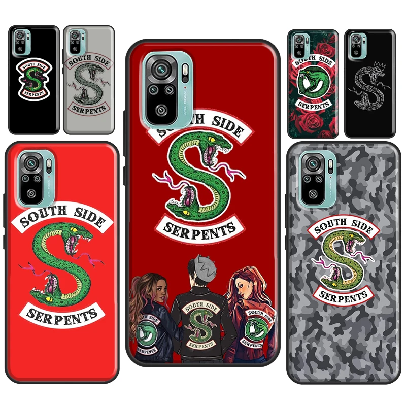 Чехол South Side Serpents Riverdale для Xiaomi Redmi Note 11 Pro 10 8 9 9S 10S 11S чехол 9C 9A 9T | Мобильные телефоны