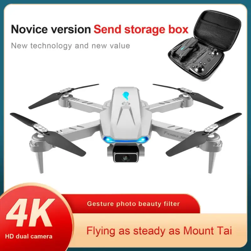 US $51.47 New S89Pro Drone 4K HD Dual Camera 24GHz WiFi Mini Quadcopter Drone Connect App Professional Aerial Photography Sports