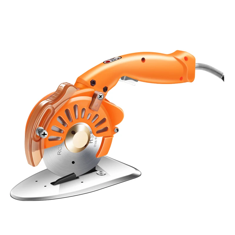 

Промышленные электрические ножницы машина для резки ткани бесшумный сервопривод Электрический круглый нож режущий станок