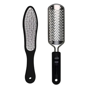 

2Pcs Professional Pedicure Rasp Foot File Cracked Skin Corns Callus Remover for Extra Smooth and Beauty Foot