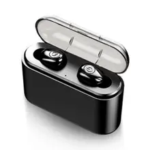 Bluetooth наушники True Беспроводной наушники с зарядный чехол стерео Беспроводной наушник Мощность банка для телефона 5,0 гарнитура наушники