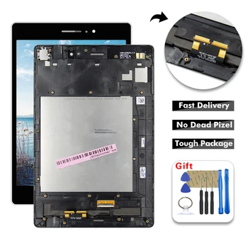 

For ASUS ZenPad S 8.0 Z580 Z580CA Z580C P01MA P01M LCD Display Touch Screen Panel Digitizer Assembly with Frame + tools