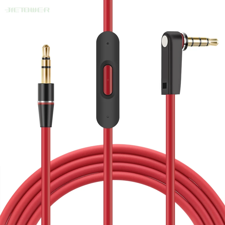3 5mm Audio Cable 3 5 Aux Cable for Beats Solo HD Studio Pro Mixr Headphone Mobile Phone Speaker Aux Cord Wire 10pcs lot