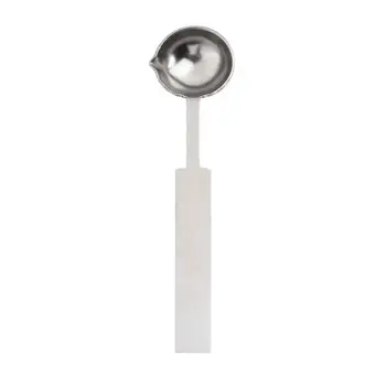 

25ml Stainless Steel Paint Wax Spoon Vintage DIY Sealing Stamp Wax Spoon