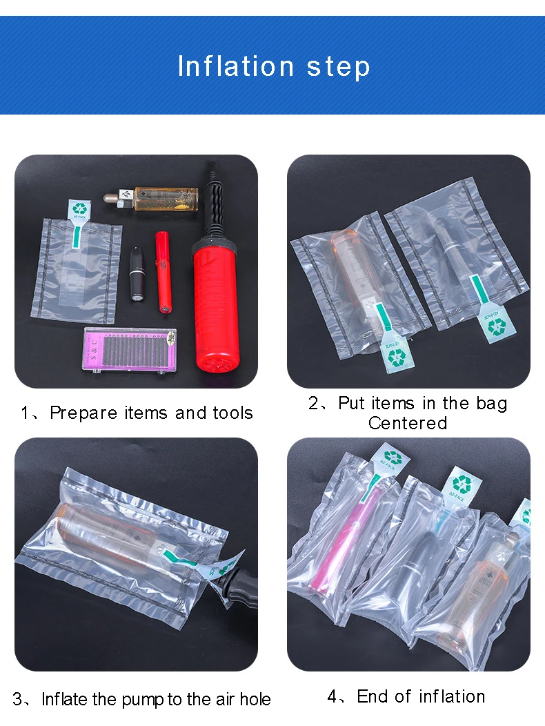 Description Picture 6 of itemInflatable Bubble Bag Shock-proof Bag Vacuum Double-layer Pressure-proof Preservation Bag Express Protection for Fragile Product