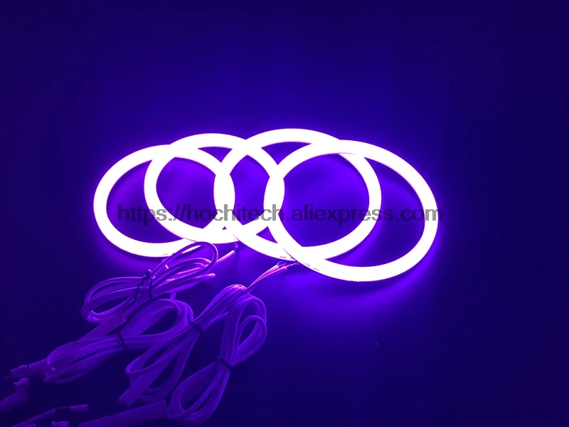 HochiTech 5050 SMD Хлопок многоцветный RGB светодиодный набор ангельских глаз с пультом дистанционного управления для FORD Mondeo MK3 2001-2007 стайлинга автомобилей